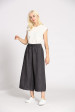 Pantalon rayure lin