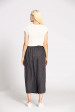 Pantalon rayure lin