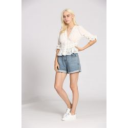 Top broderie anglaise