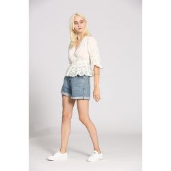 Top broderie anglaise