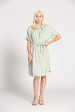 Robe jacquard uni