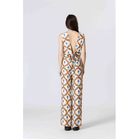 Pantalon imprimé viscose