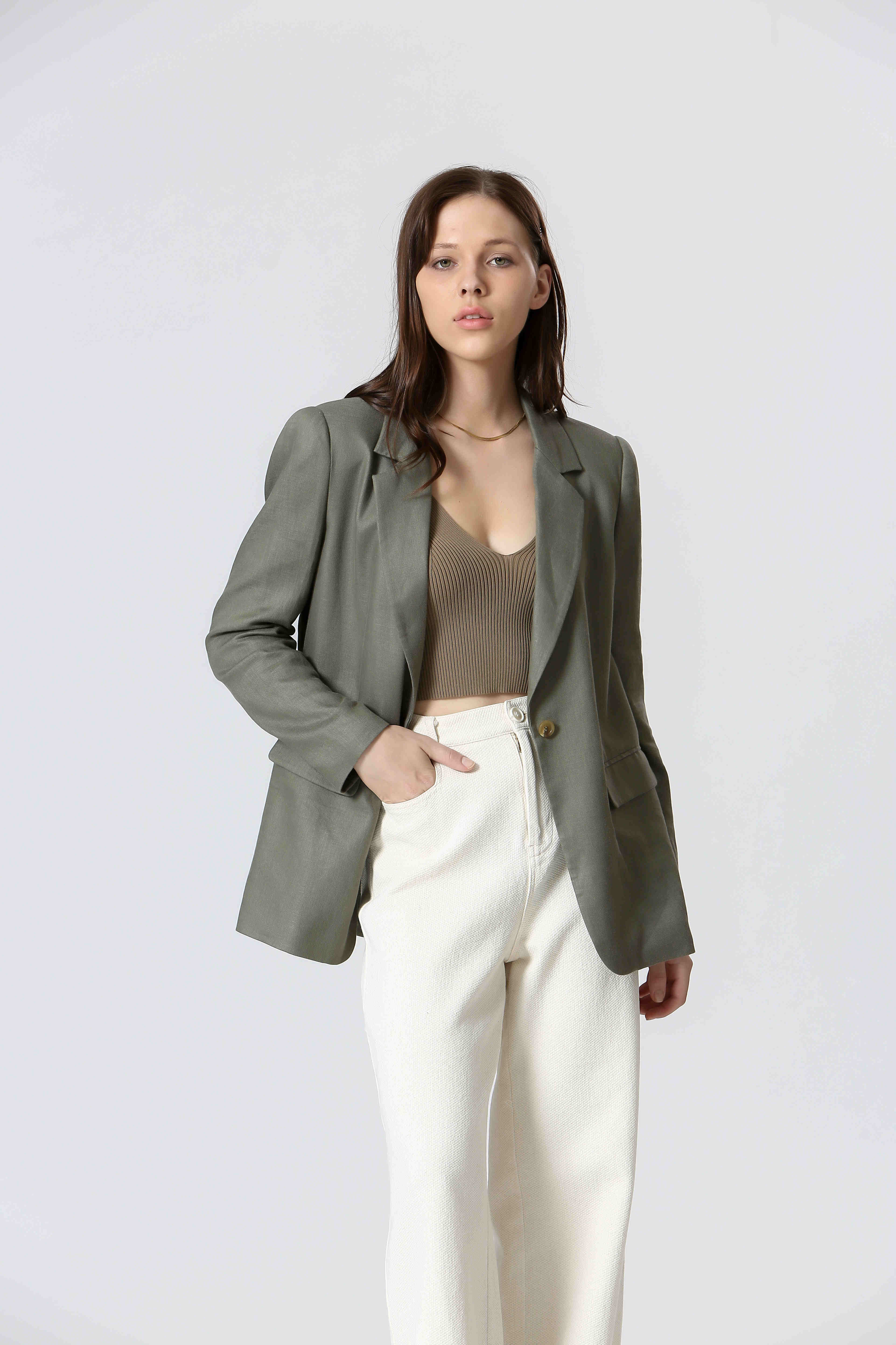 Veste en lin