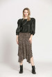 Top simili cuir