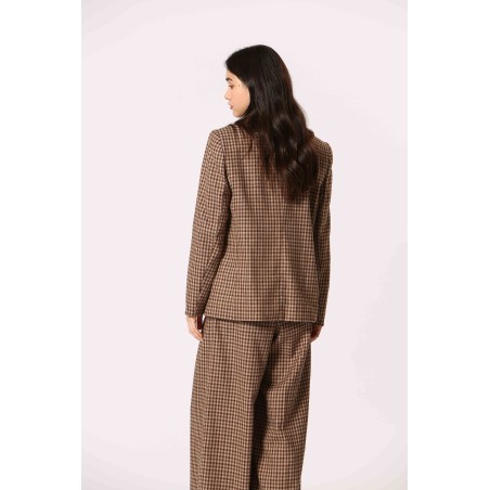 Pantalon à carreaux