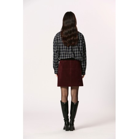 Chemise à carreaux