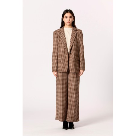 Veste à carreaux