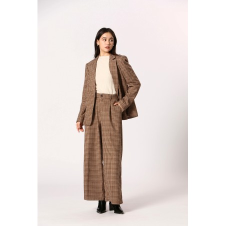 Veste à carreaux
