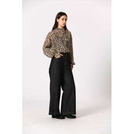 Blouse léopard
