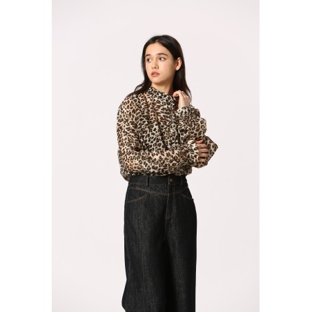 Blouse léopard