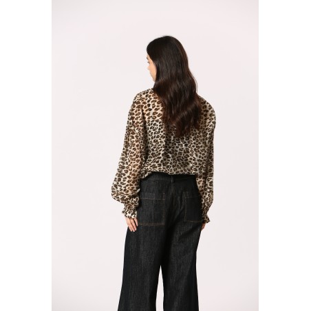 Blouse léopard