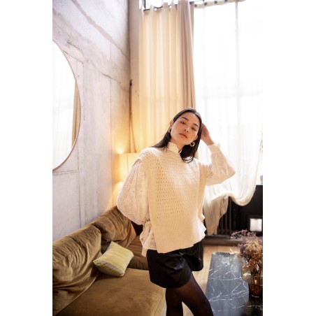 Blouse broderie anglaise