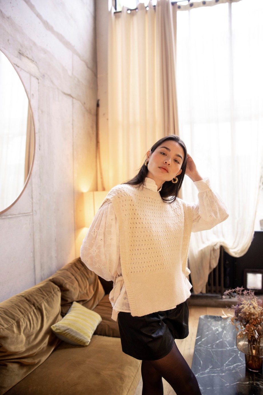 Blouse broderie anglaise