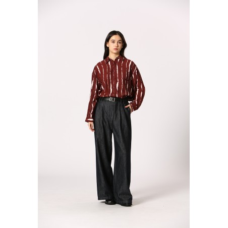 Chemise imprimé rayures