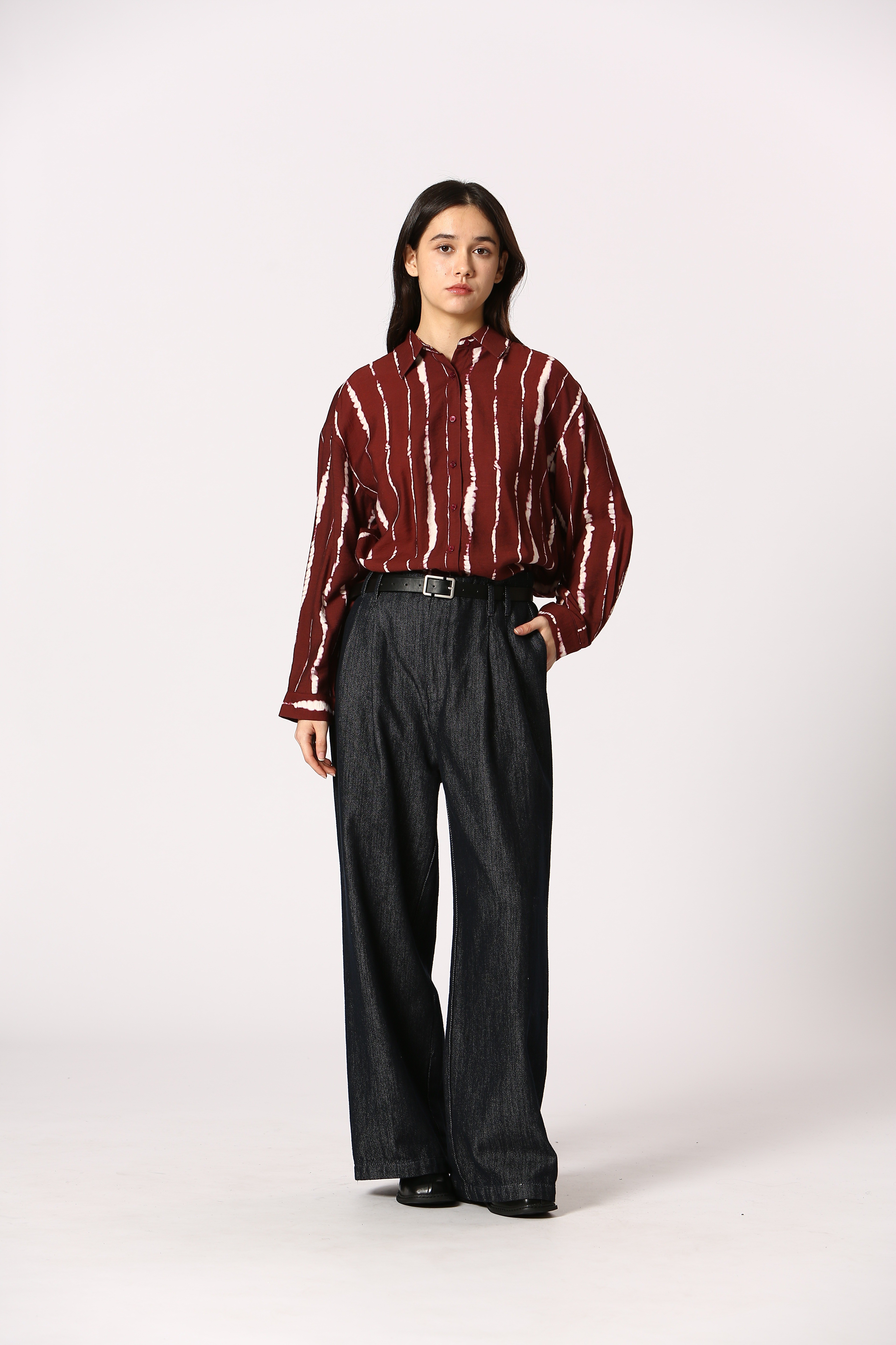 Chemise imprimé rayures