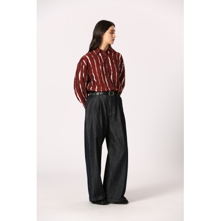 Chemise imprimé rayures