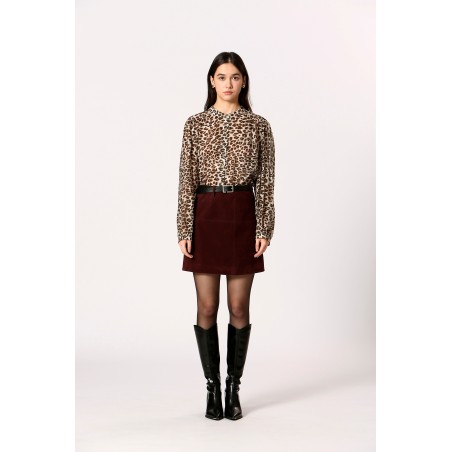 Blouse léopard