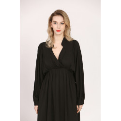 Robe uni tencel