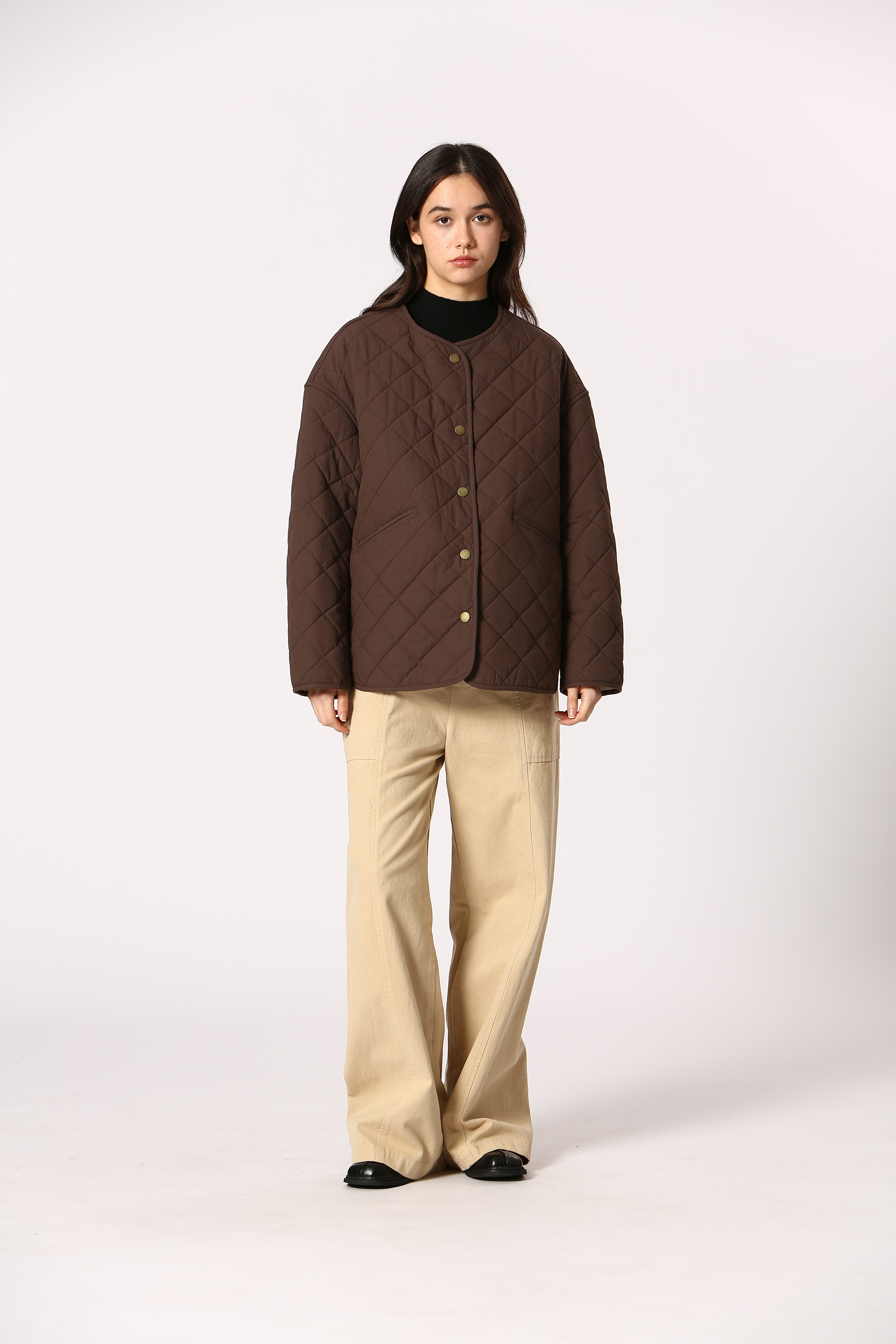 Veste matelassée unie