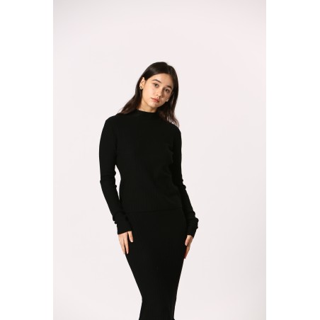 Jupe longue maille