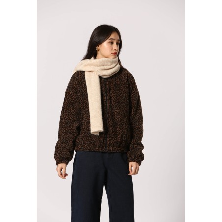 Écharpe fine en maille