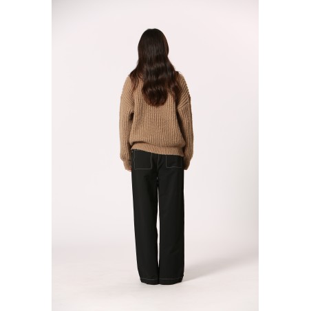 Pull simple col rond