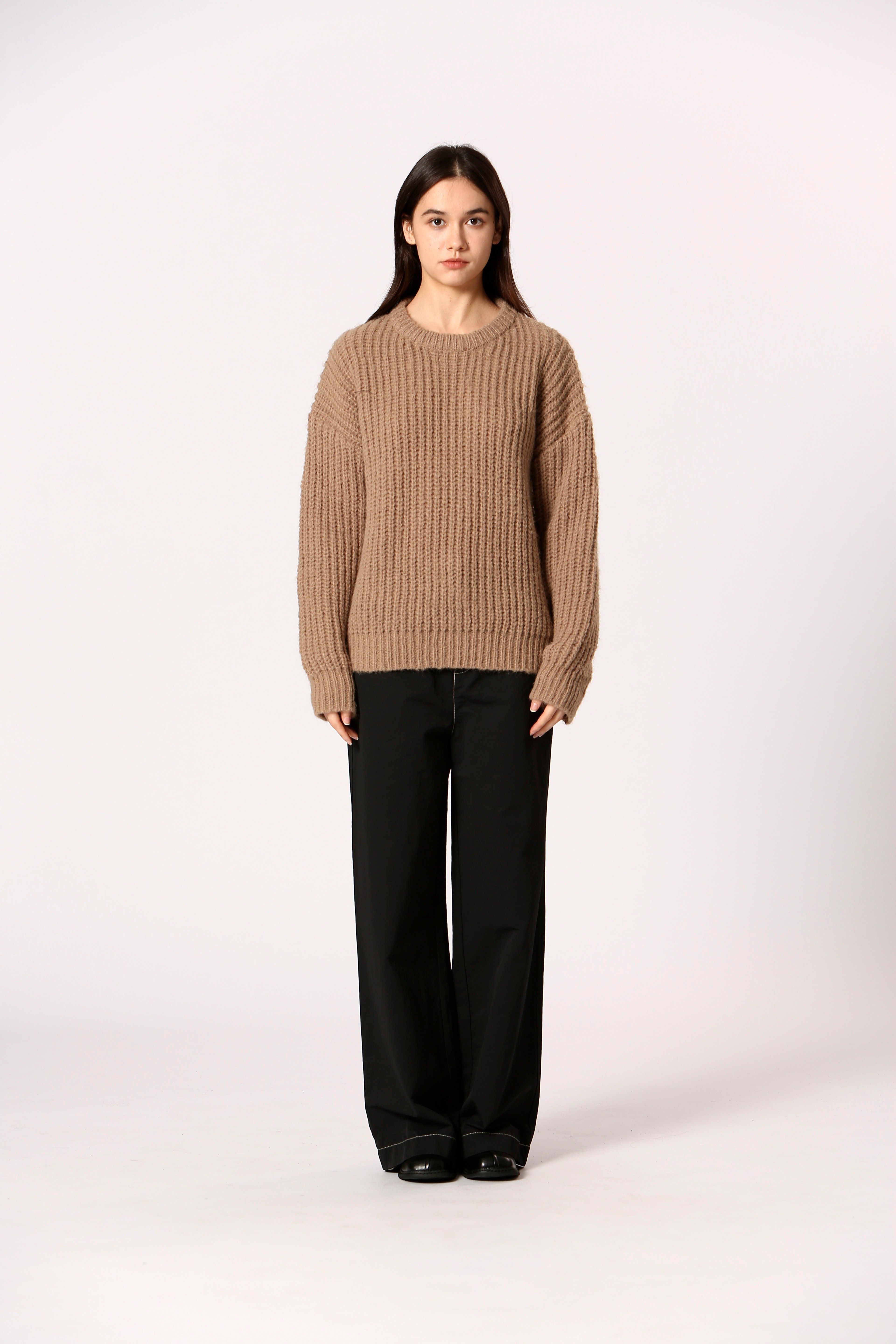Pull simple col rond