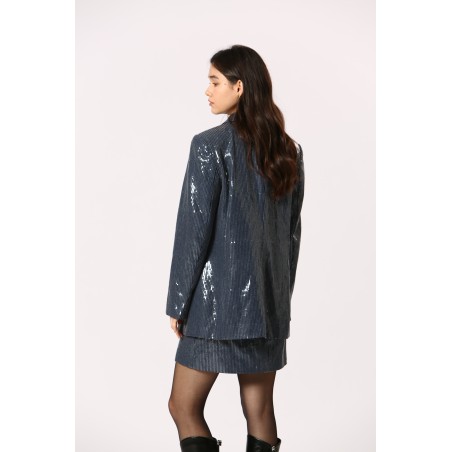 Vest effet métalique