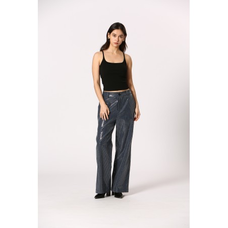 Pantalon métalique
