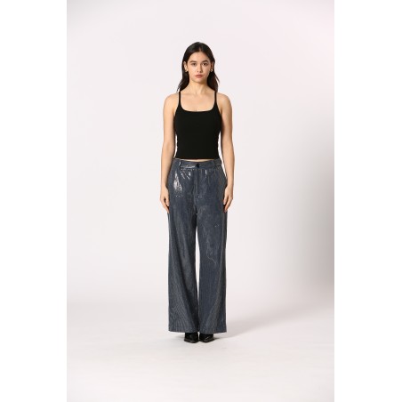 Pantalon métalique