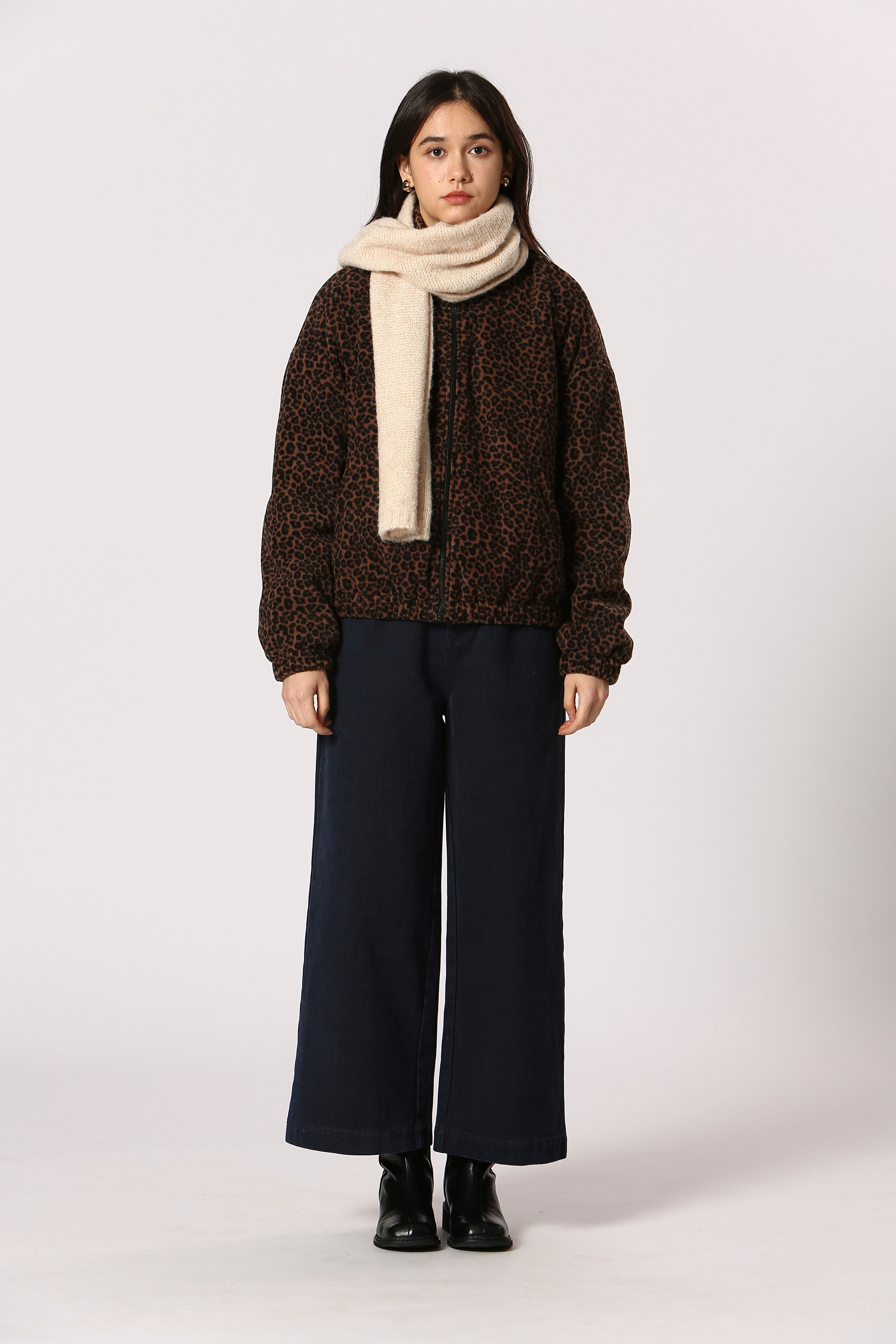 Écharpe fine en maille