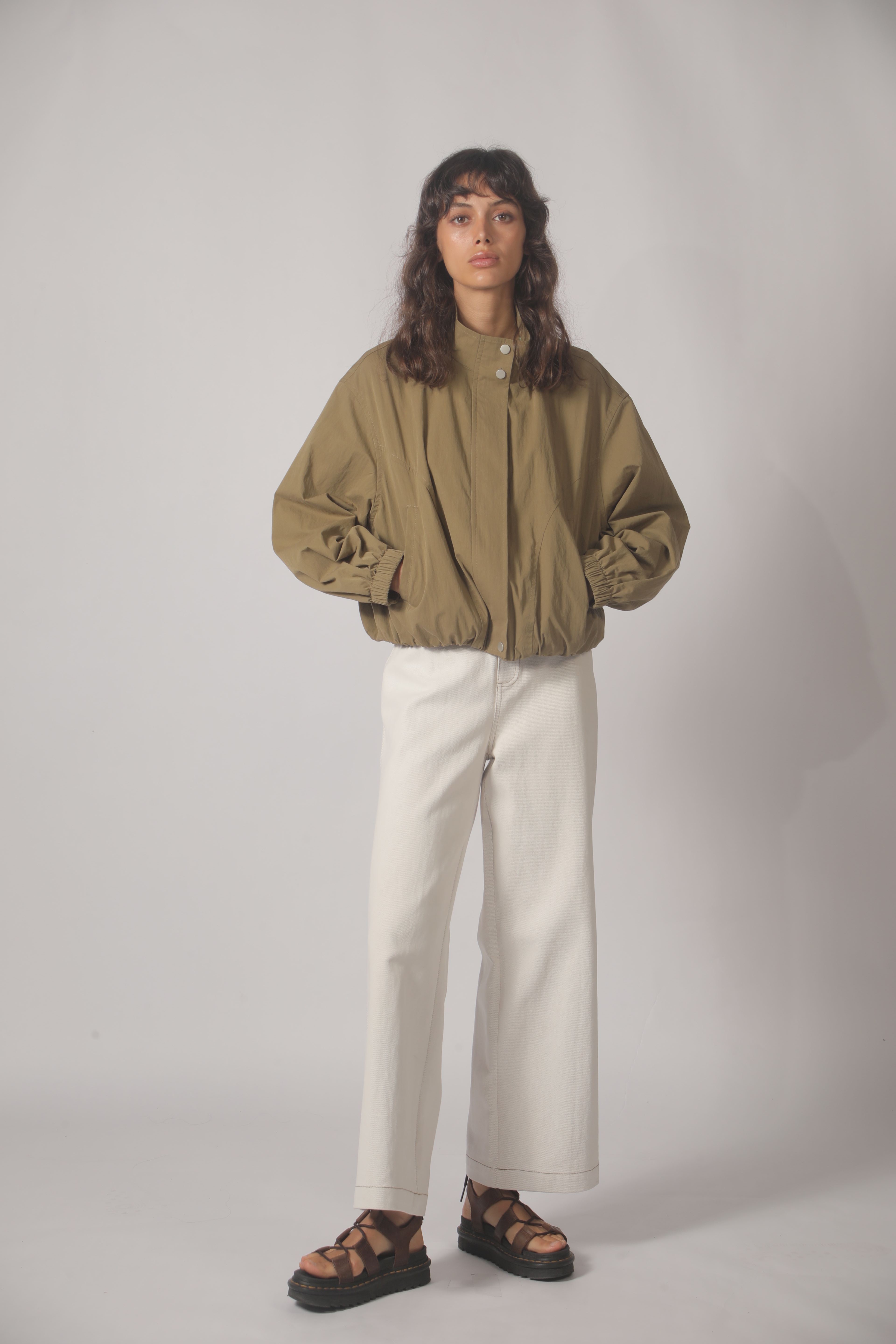 Veste style bomber coton