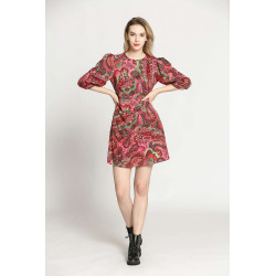 Robe imprimé cachemire