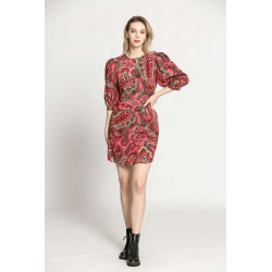 Robe imprimé cachemire