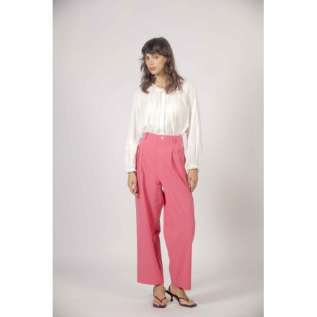 Pantalon droit coton