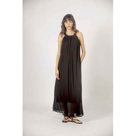 Robe longue sans manche