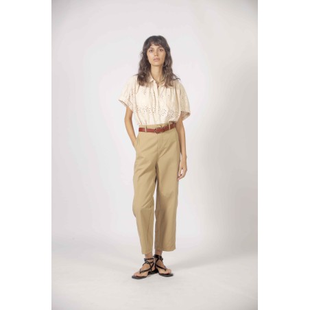 Top broderie anglaise