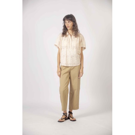 Top broderie anglaise