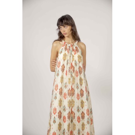 Robe bohème sans manche