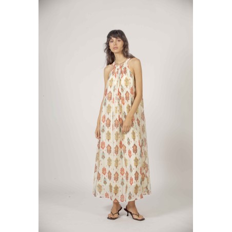 Robe bohème sans manche