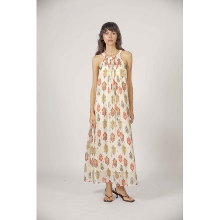 Robe bohème sans manche