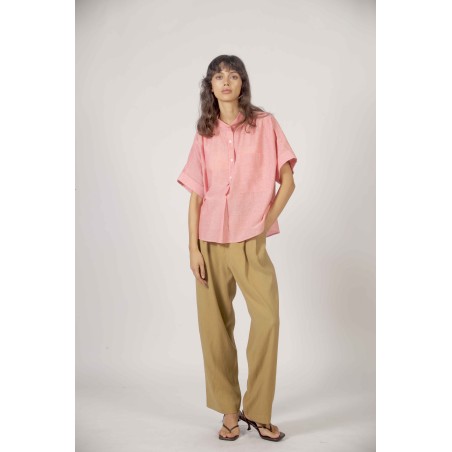 Top manches courtes rayé