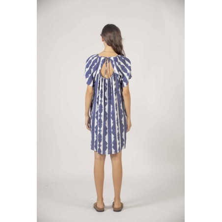 Robe imprimée ikat