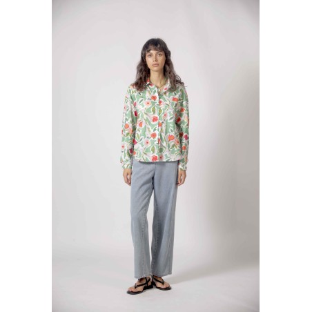 Chemise à imprimé floral