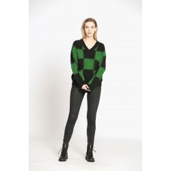 Pull en maille crochet