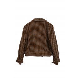 Veste à boutonnage croisé texture
