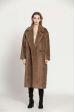 Manteau long à bontonnage