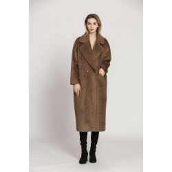 Manteau long à bontonnage