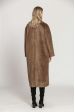 Manteau long à bontonnage
