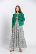 Robe imprimé fleuri col v